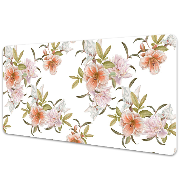 Bureau onderlegger Lente bloemen