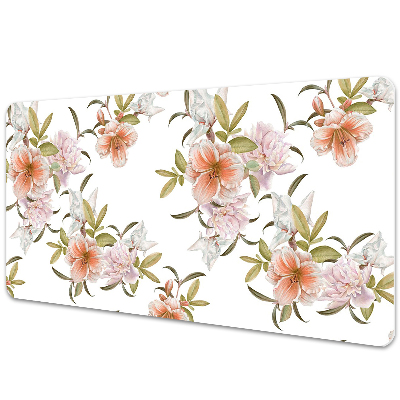 Bureau onderlegger Lente bloemen