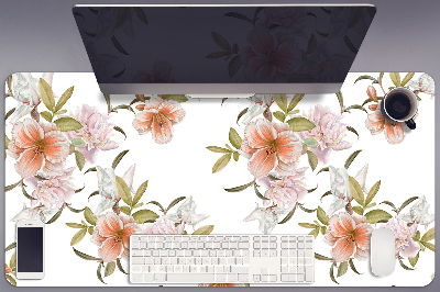 Bureau onderlegger Lente bloemen