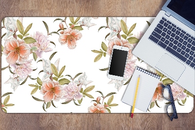 Bureau onderlegger Lente bloemen