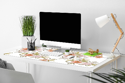 Bureau onderlegger Lente bloemen