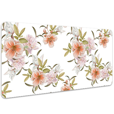 Bureau onderlegger Lente bloemen