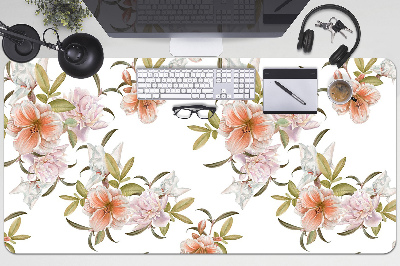 Bureau onderlegger Lente bloemen