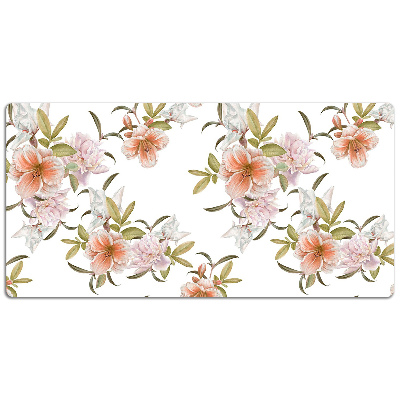 Bureau onderlegger Lente bloemen