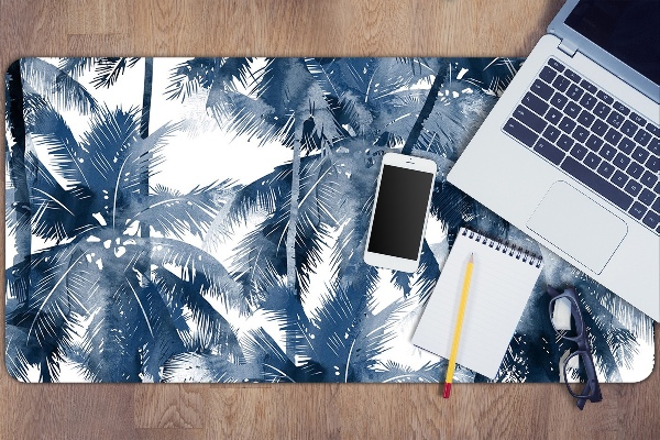 Bureau mat Tropische palmbomen