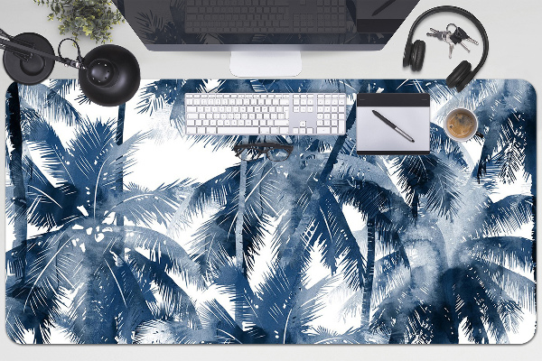 Bureau mat Tropische palmbomen