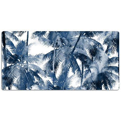 Bureau mat Tropische palmbomen