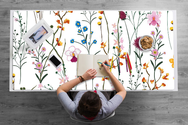 Bureaumat Veldbloemen