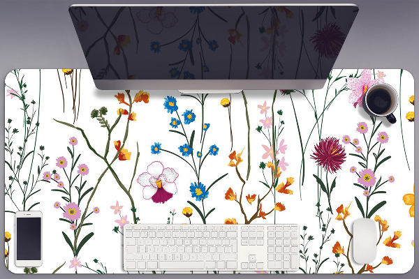 Bureaumat Veldbloemen