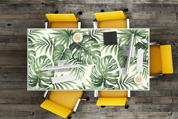 Bureau mat Tropisch patroon