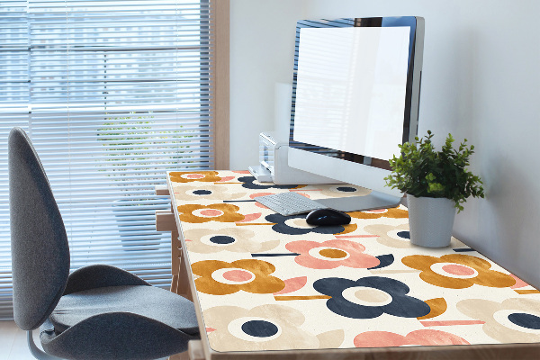 Bureau onderlegger Bloemen