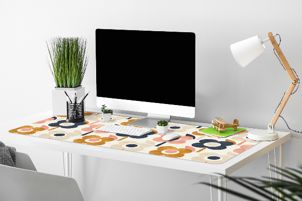 Bureau onderlegger Bloemen