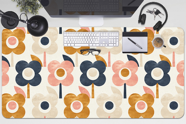 Bureau onderlegger Bloemen