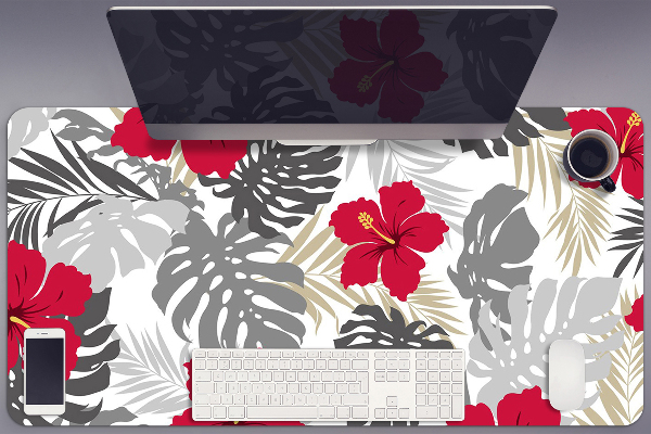 Bureau onderlegger Hibiscus