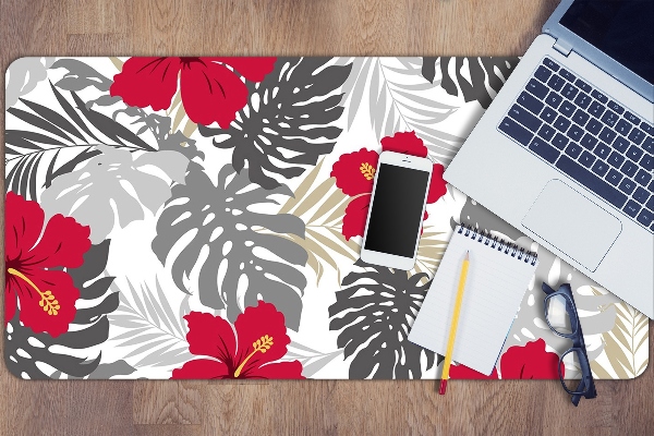Bureau onderlegger Hibiscus