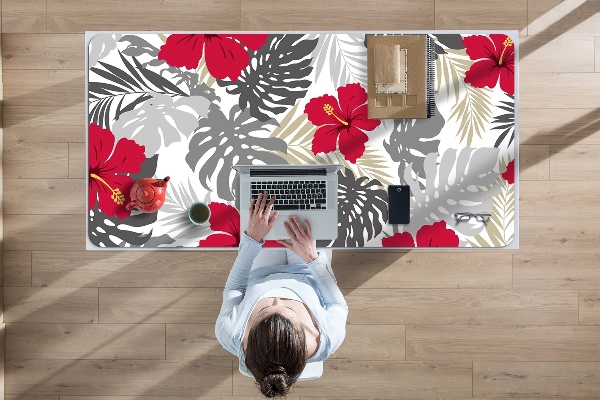 Bureau onderlegger Hibiscus