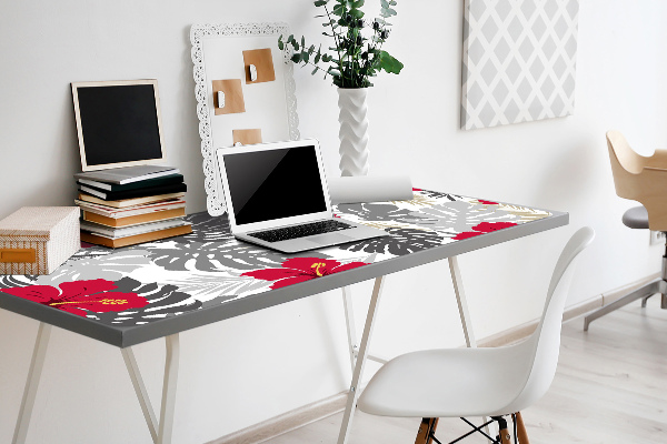 Bureau onderlegger Hibiscus