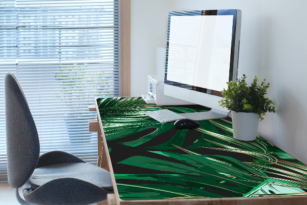 Bureau onderlegger Rode bloemen