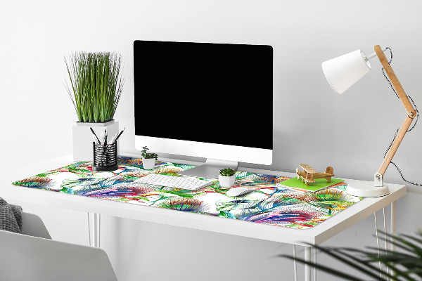Bureaumat Kleurrijke bloemen