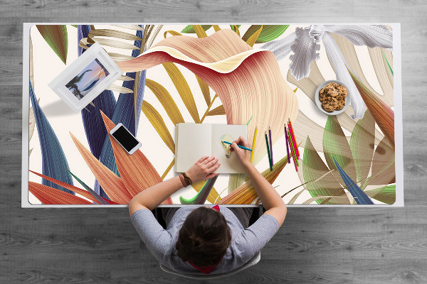 Bureau mat Tropische planten
