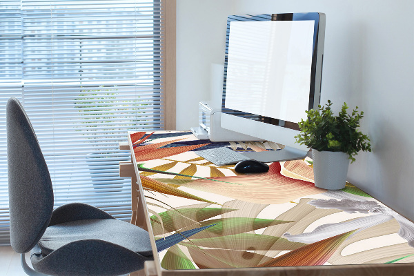 Bureau mat Tropische planten
