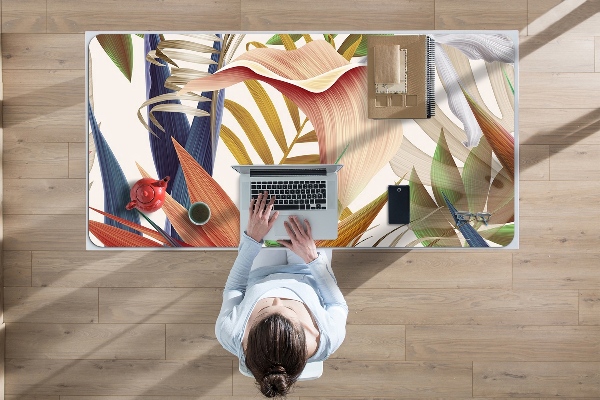 Bureau mat Tropische planten