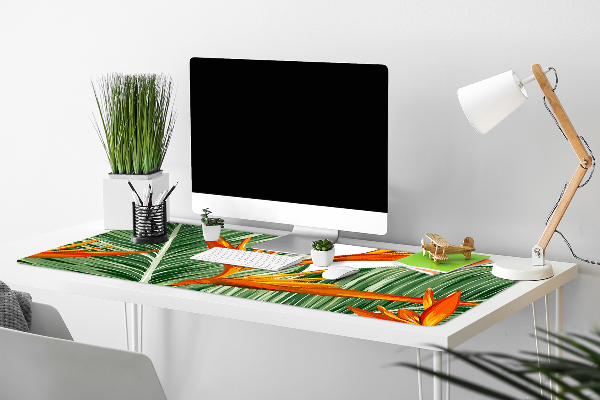 Bureau mat Palm bladeren