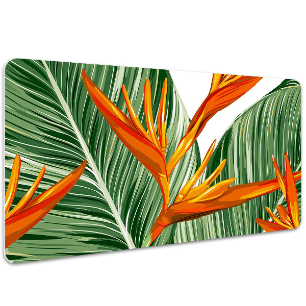 Bureau mat Palm bladeren