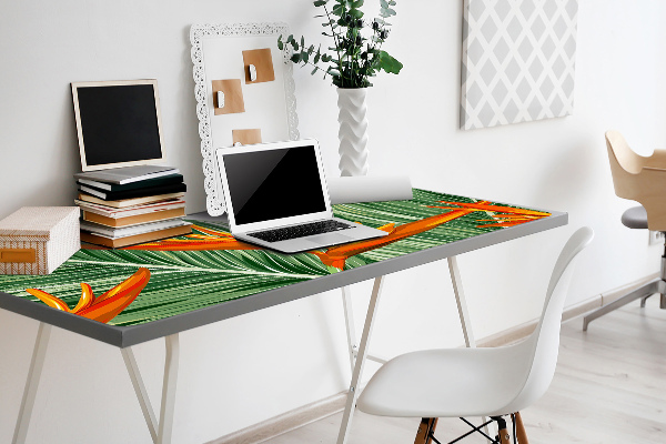 Bureau mat Palm bladeren