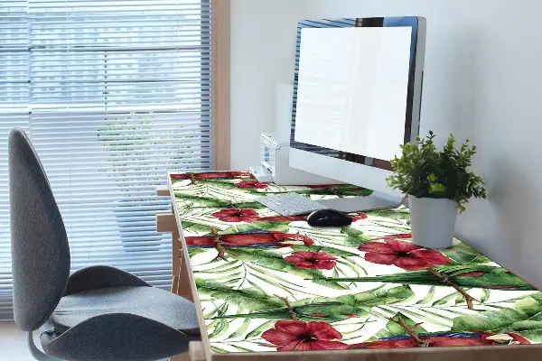 Bureau onderlegger Exotische papegaaien