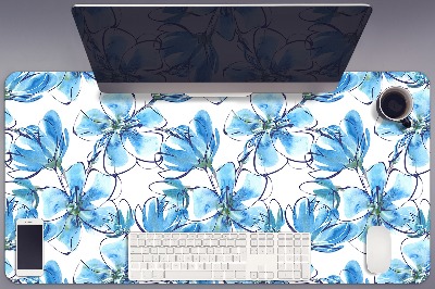 Bureau onderlegger Aquarellen bloemen