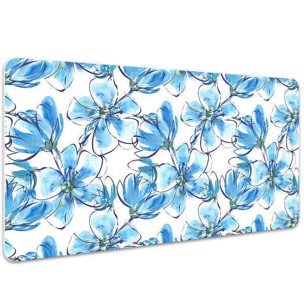 Bureau onderlegger Aquarellen bloemen
