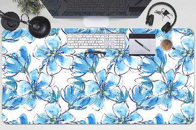 Bureau onderlegger Aquarellen bloemen