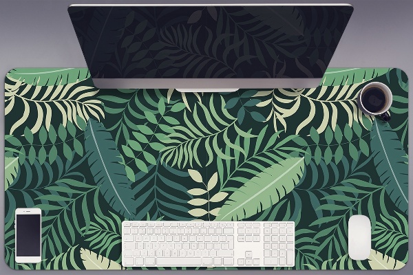 Bureau onderlegger Palm bladeren
