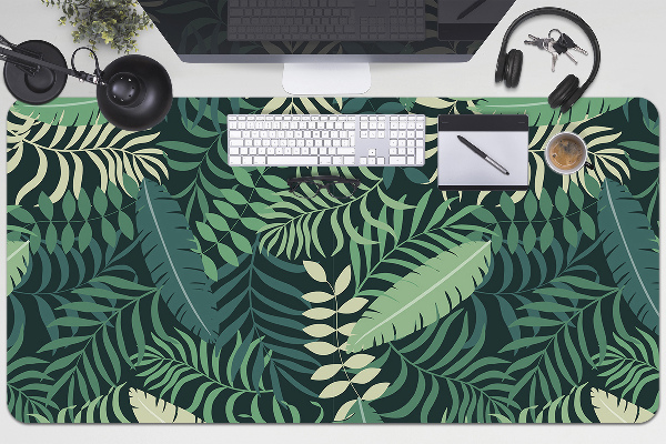 Bureau onderlegger Palm bladeren