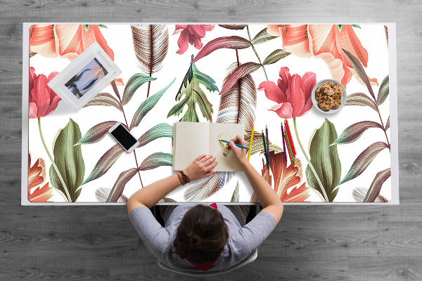 Bureau onderlegger Planten en bladeren