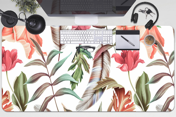 Bureau onderlegger Planten en bladeren