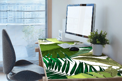 Bureau mat Groene bladeren