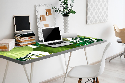 Bureau mat Groene bladeren