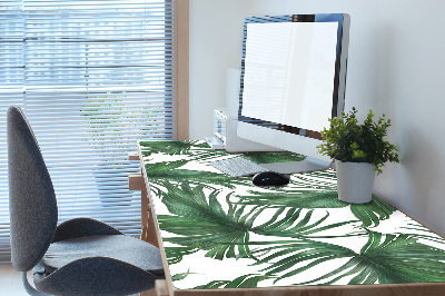 Bureau mat Palm bladeren