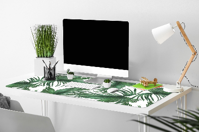 Bureau mat Palm bladeren