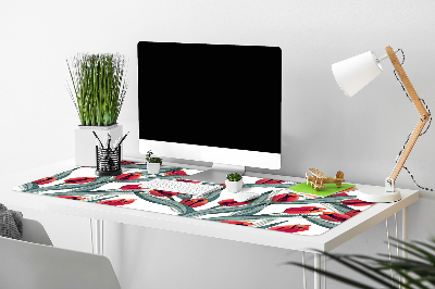 Bureau mat Tulpen