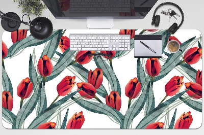 Bureau mat Tulpen