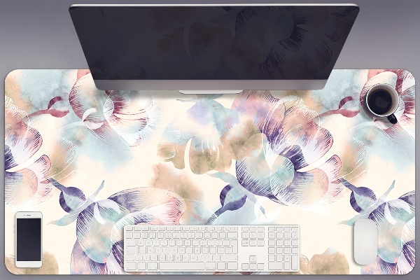 Bureau mat Bloemenpatroon