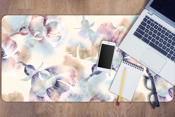 Bureau mat Bloemenpatroon