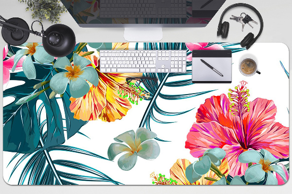Bureau onderlegger Lente bloemen