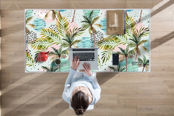 Bureau onderlegger Palmbomen
