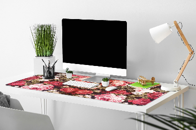 Bureau mat Rode rozen