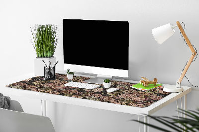 Bureau mat Geweven bloemen