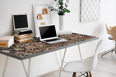 Bureau mat Geweven bloemen